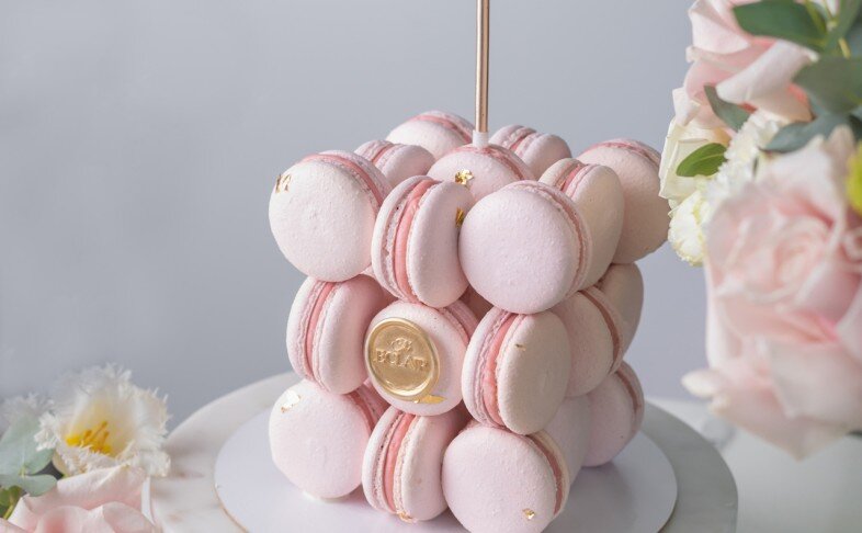 Торт из макаронс