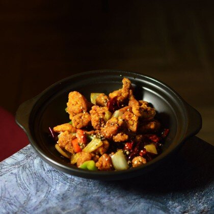 Курица "По-сычуаньски"