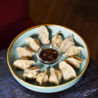 Пельмени с рыбой