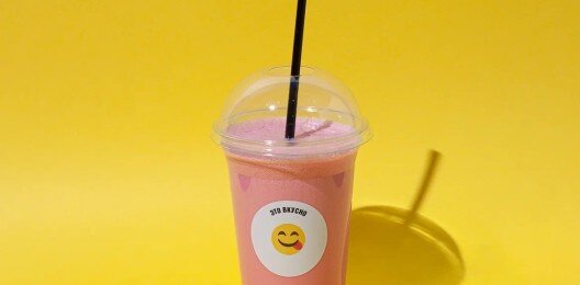 Молочный Коктейль Клубничный