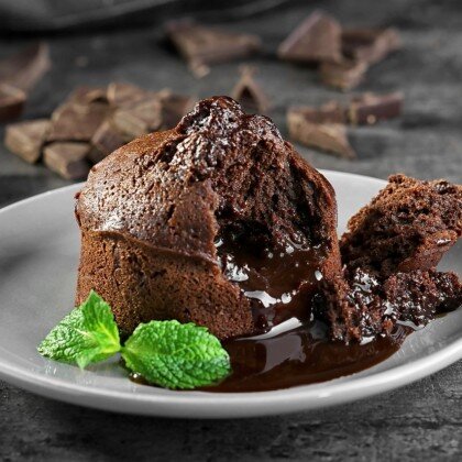 Шоколадный фондан