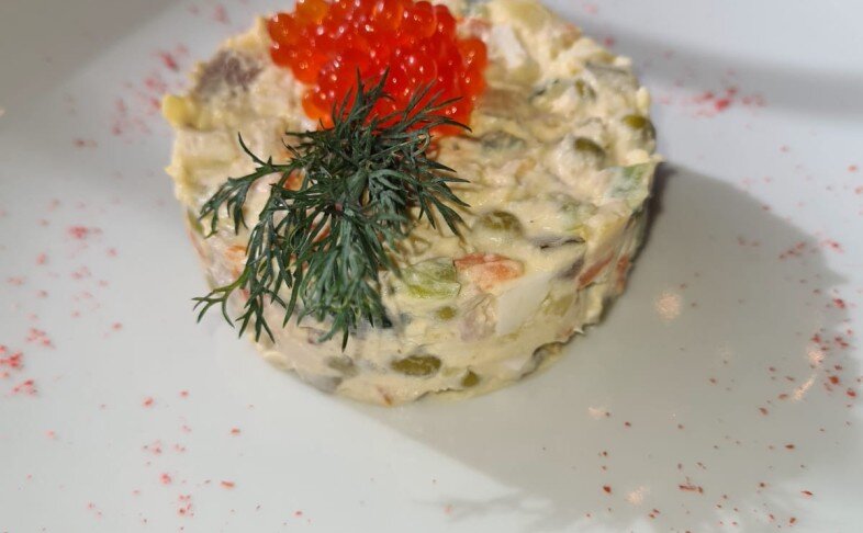 Салат «Оливье от Ипполита»