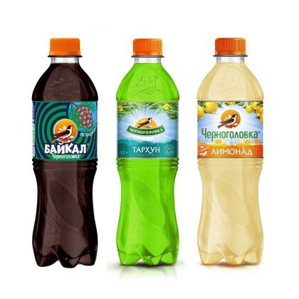 Лимонад Черноголовка в ассортименте