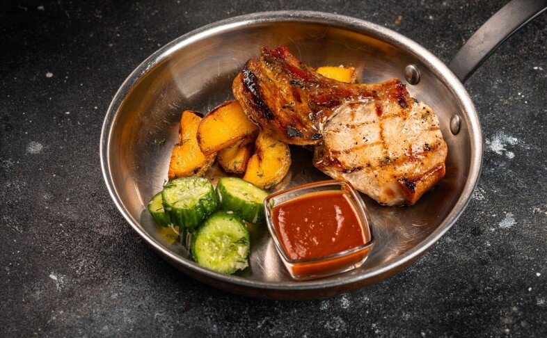 Стейк из свинины