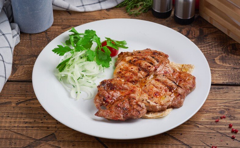 Стейк из свинины