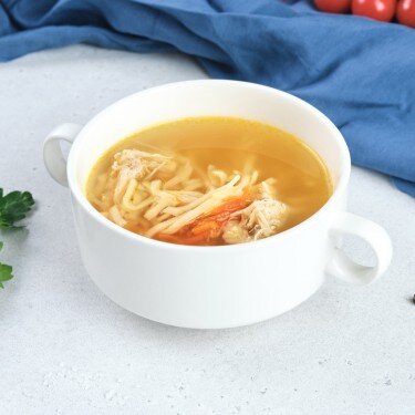 Домашний суп Крафтбрюхе с цыплёнком