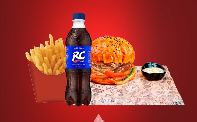 Комбо Бургер "Полный Фарш"