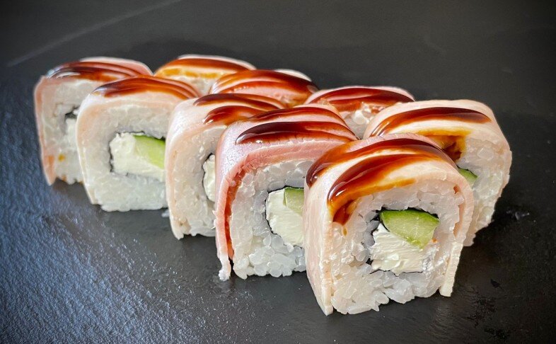 Бекон с огурцом