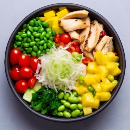 Поке с курицей