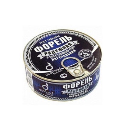 Форель в собственном соку 240 гр