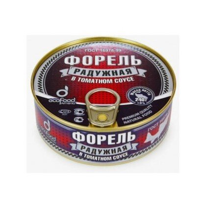 Форель в томатном соусе 240 гр