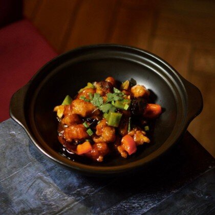 Баклажаны со свининой