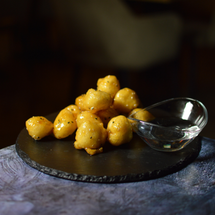 Яблоки в карамели