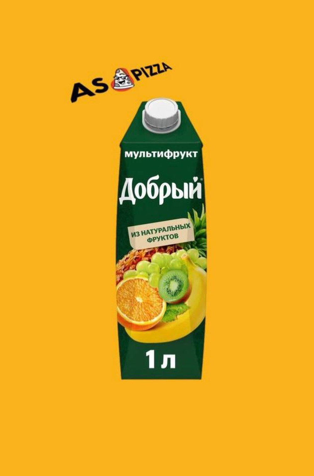 Сок Добрый мультифрукт 1л