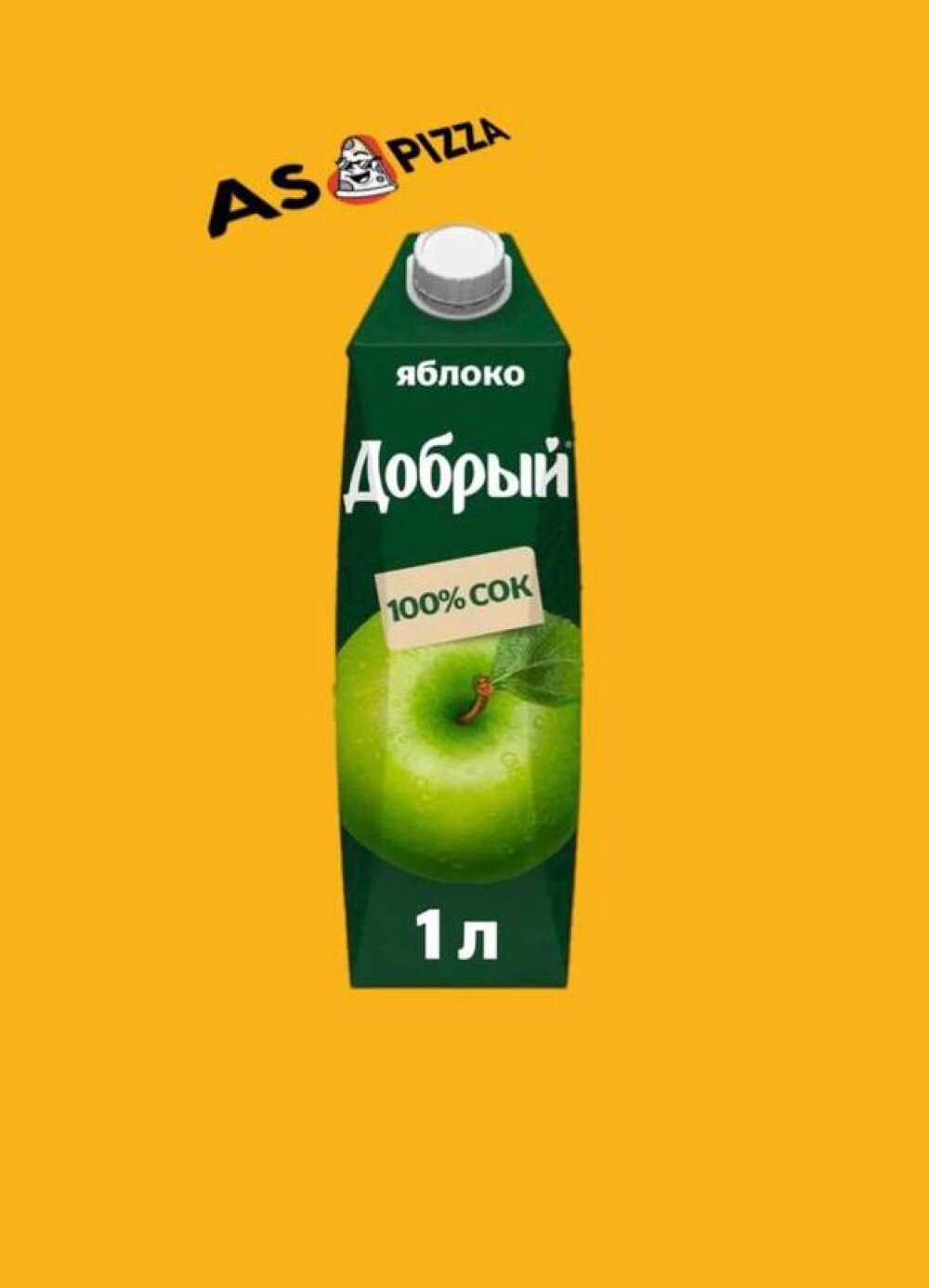 Сок Добрый яблоко 1л