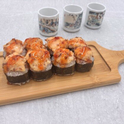 Запеченный с курицей