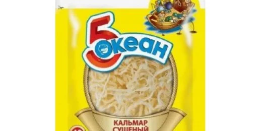 Кальмар стружка "5 Океан" 40гр