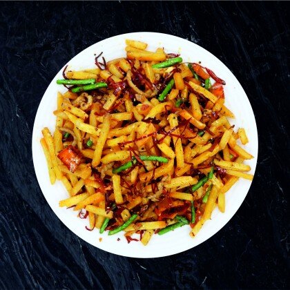 35 Картошка фри с острым перцем