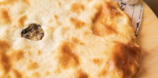 Пирог «Картошка+грибы»