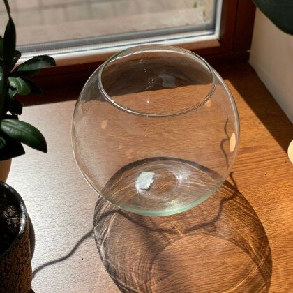 Ваза стеклянная Шар/Аквариум 2 л