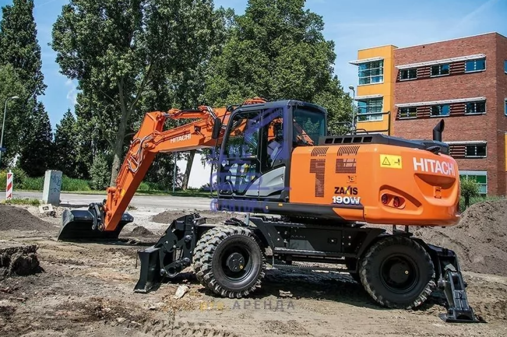 Колесный экскаватор Hitachi ZX190