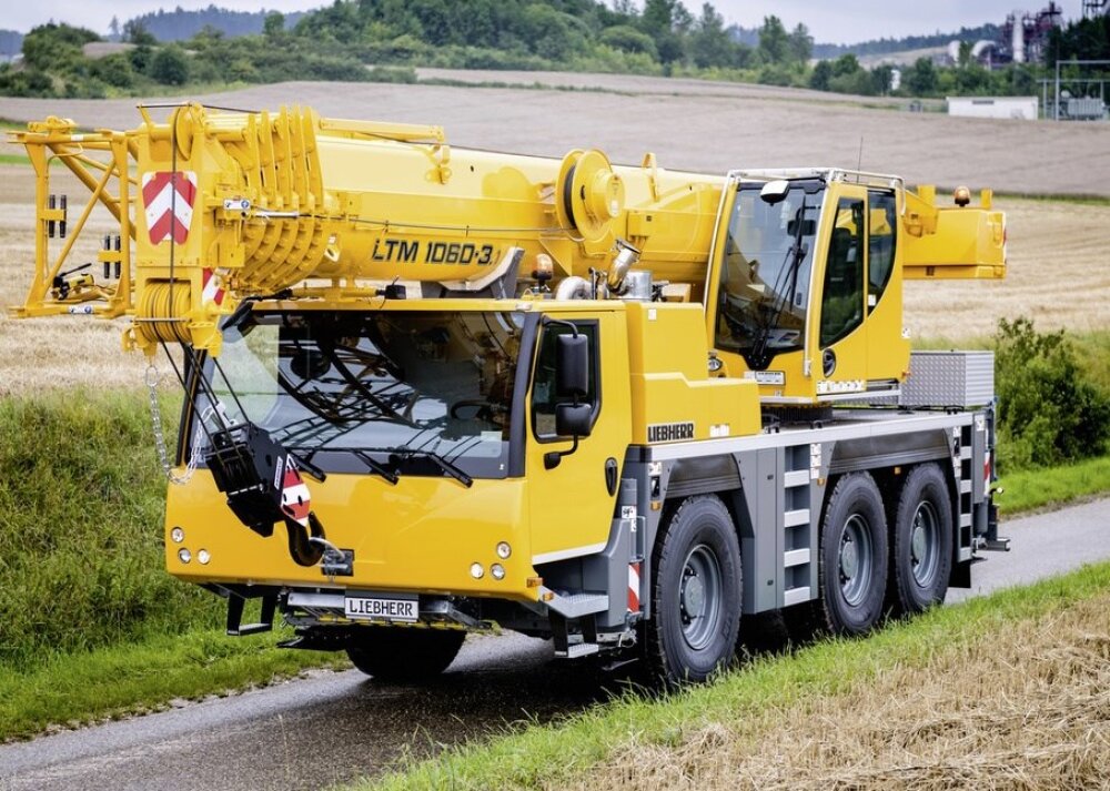 Автокран 60 тонн Liebherr LTM 1060