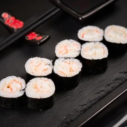 Ролл с креветкой классика