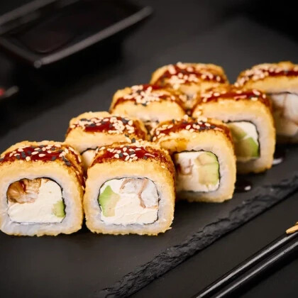 Ролл  "Унаги" жареный | халяль