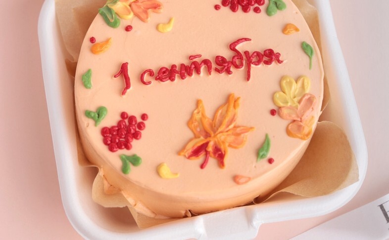 Бенто-торт "1 сентября"