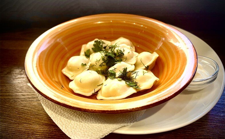 Пельмени мясные Со сметаной