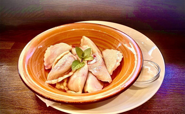 Вареники с вишней