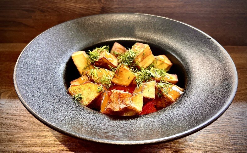 Салат Баклажан Бомбей Томато