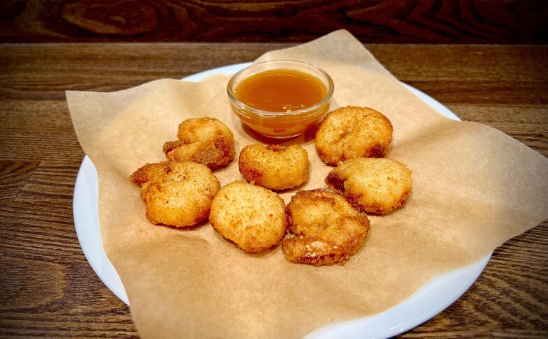 Креветки темпура