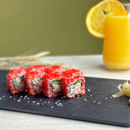 Калифорния с крабом