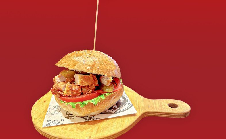 Криспи Чикен Бургер