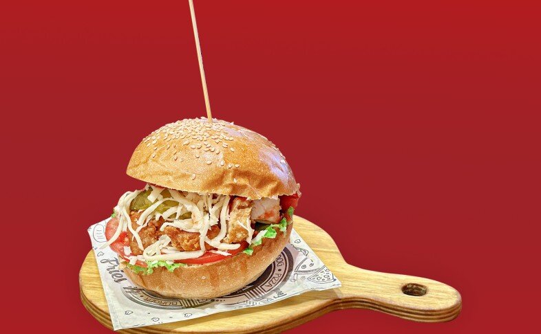 Криспи Чикен Чизбургер