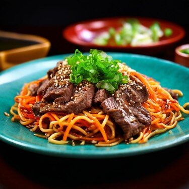 Вок с говядиной