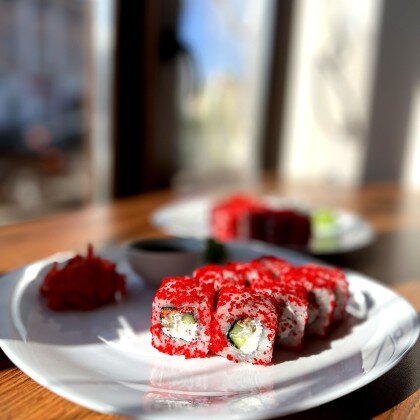 Ролл «Калифорния с угрем»