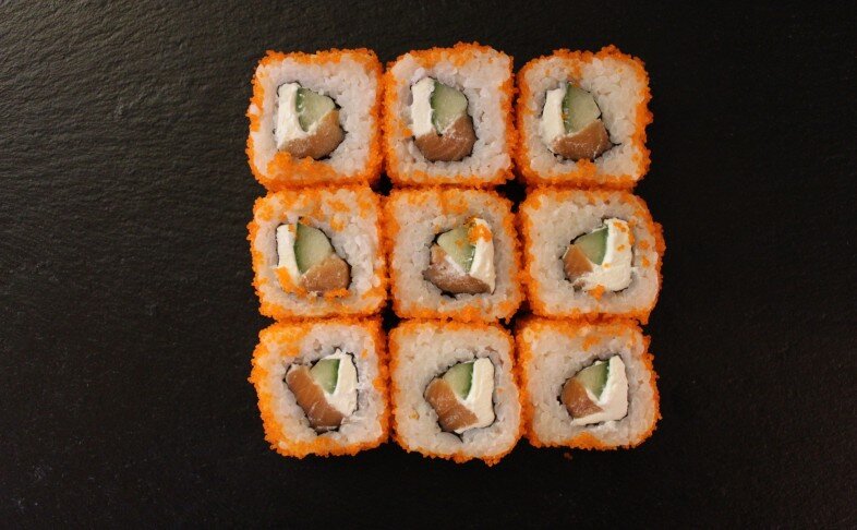 Калифорния с лососем