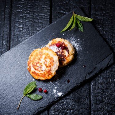 Сырники с джемом