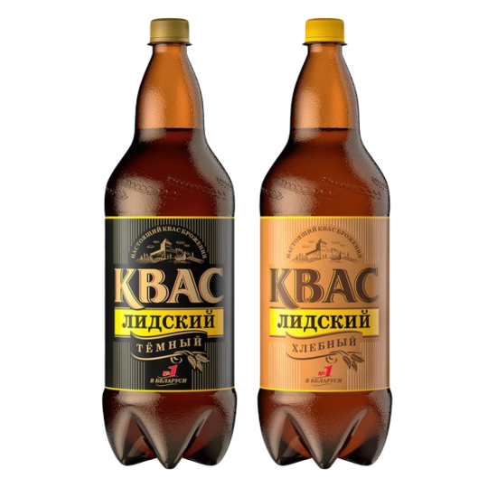 Хлебный квас «Лидский» темный