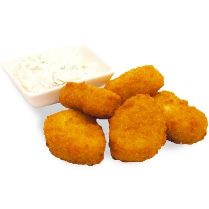 Наггетсы с белым соусом