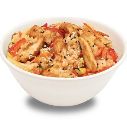 Рис с курицей