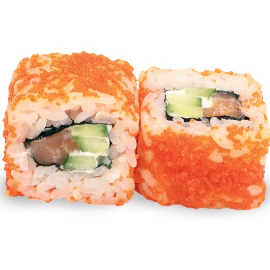 Ролл Калифорния лосось