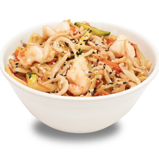 Удон с морепродуктами