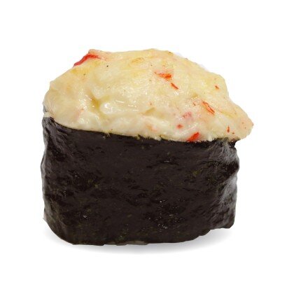 Суши Сурими краб запечённая