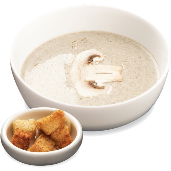 Грибной крем-суп с шампиньонами