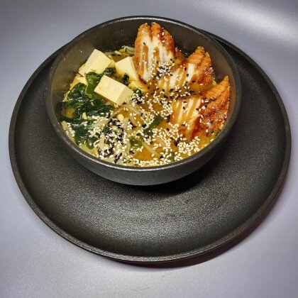 Мисо с угрём