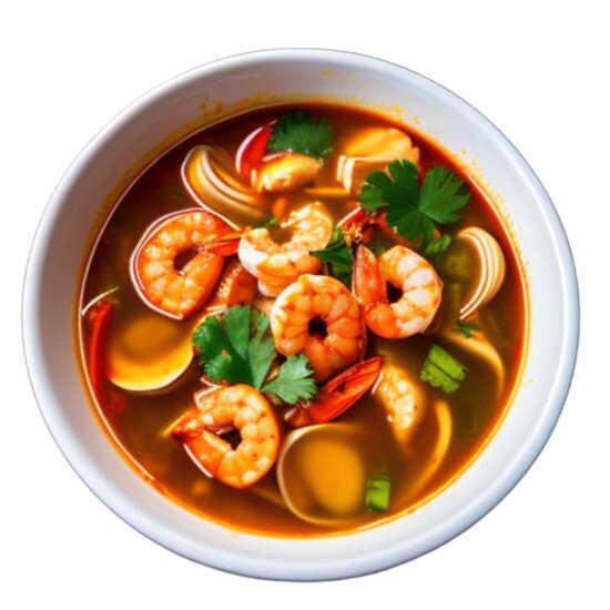 Том ям с морепродуктами