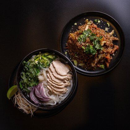 ФО ГА ﴾1/2 порции﴿ + РИС С КУРИЦЕЙ